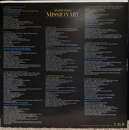 Snoop Dogg - Missionary (VINYL) | Mint (M) Excellent+ (EX+)