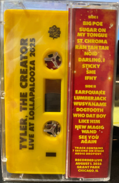 Live At Lollapalooza 2025 (UNOFFICIAL CASSETTE) | Mint (M) Mint (M)
