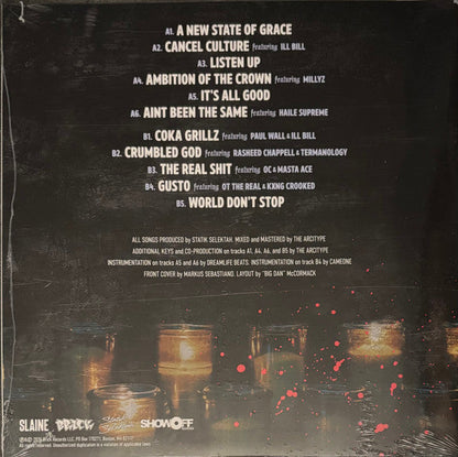Slaine - A New State Of Grace (VINYL) | Mint (M) Mint (M)
