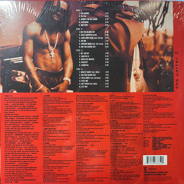 Lil Wayne - Tha Carter II (2xUNOFFICIAL VINYL) | Mint (M) Excellent+ (EX+)