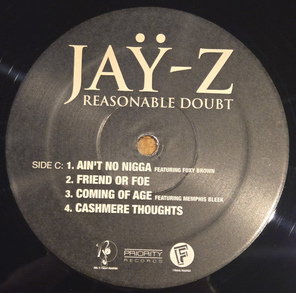 Reasonable Doubt (PROMO 2xVINYL) | Mint (M) Mint (M)