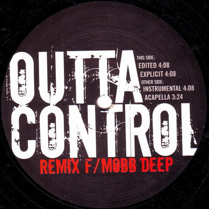 50 Cent - Outta Control (Remix) (12" VINYL) | Excellent (EX) Very Good Plus (VG+)