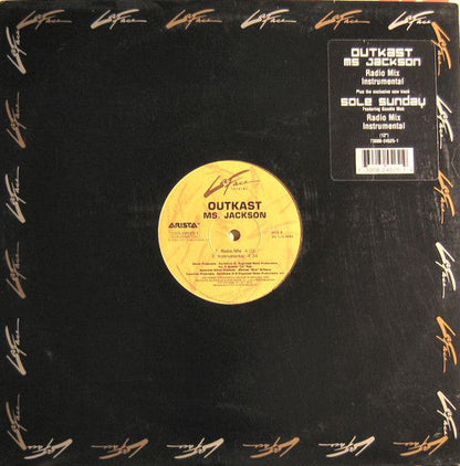 OutKast - Ms. Jackson / Sole Sunday (12" VINYL) | Excellent (EX) Excellent (EX)