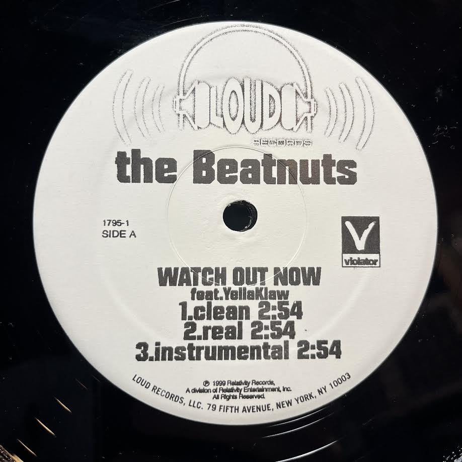 The Beatnuts - Watch Out Now (12" VINYL) | Excellent (EX) Near Mint (NM)
