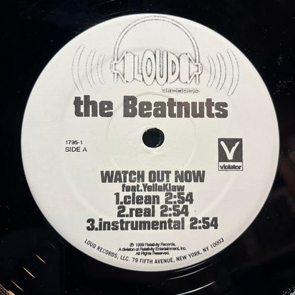 The Beatnuts - Watch Out Now (12" VINYL) | Excellent (EX) Near Mint (NM)
