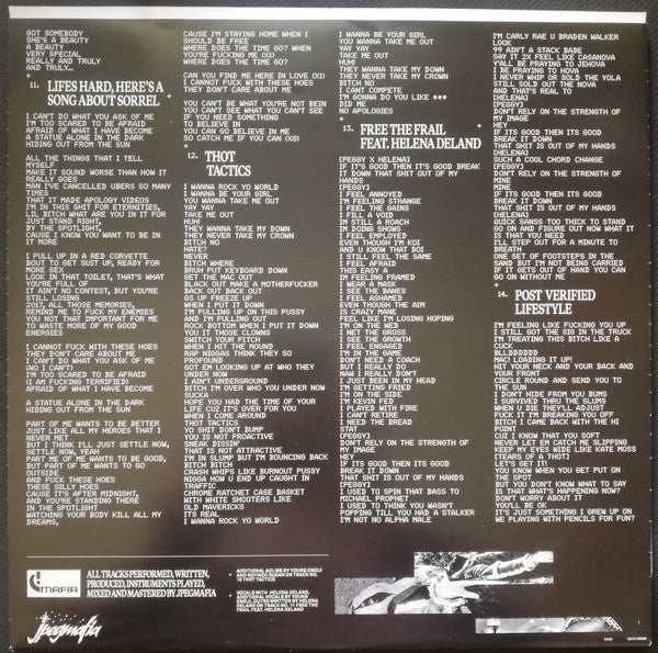 JPEGMAFIA - All My Heroes Are Cornballs (VINYL) | Near Mint (NM or M-) Near Mint (NM)