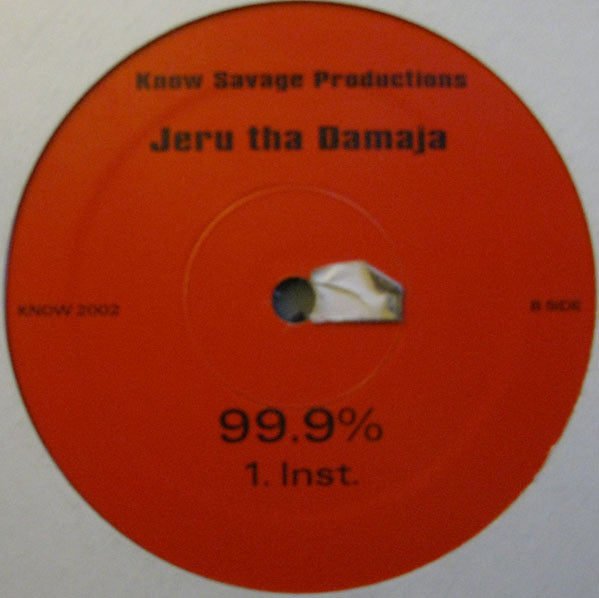 Jeru The Damaja - 99.9% (12" VINYL) | Near Mint (NM) Generic