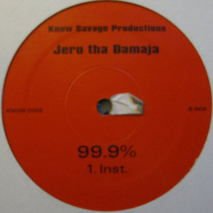Jeru The Damaja - 99.9% (12" VINYL) | Near Mint (NM) Generic