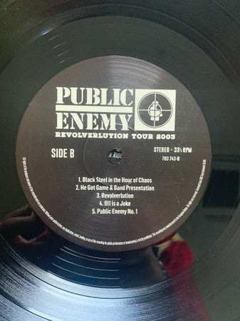 Public Enemy - Revolverlution Tour 2003 (3xVINYL) | Mint (M) Mint (M)