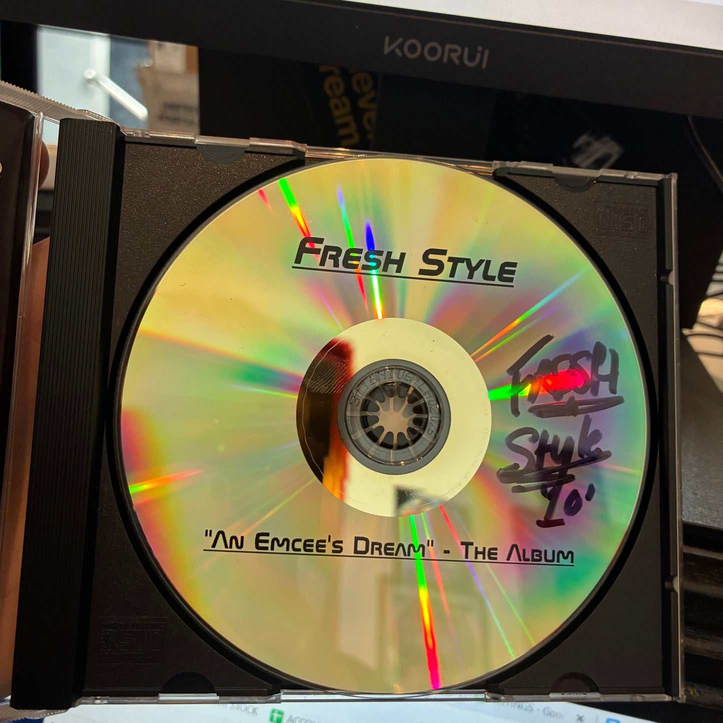 Fresh Style - "An Emcee's Dream" - The Album (SIGNED CD) | Near Mint (NM or M-)