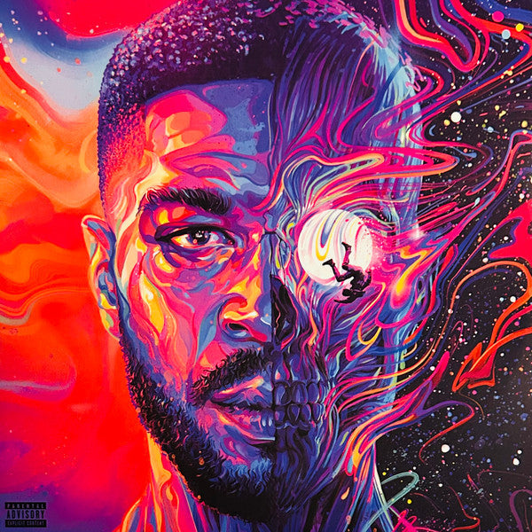 Kid Cudi - Man On The Moon III: The Chosen (TRANSLUCENT SEA BLUE 2xVINYL) | Near Mint (NM) Near Mint (NM)