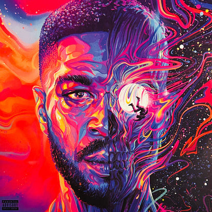 Kid Cudi - Man On The Moon III: The Chosen (TRANSLUCENT SEA BLUE 2xVINYL) | Near Mint (NM) Near Mint (NM)