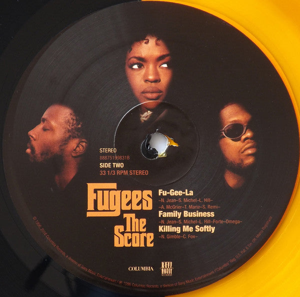 Fugees - The Score (2XVMP ORANGE/BLACK SPLIT VINYL) | Near Mint (NM) Very Good Plus (VG+)