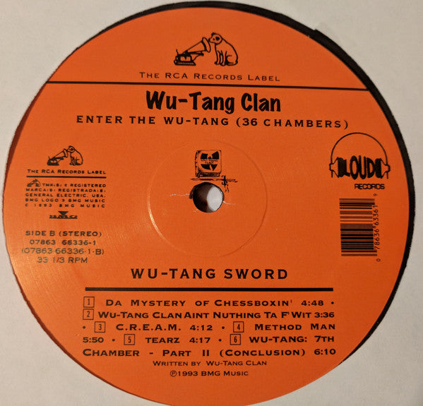 Wu-Tang Clan - Enter The Wu-Tang (36 Chambers)(VINYL) | Near Mint (NM or M-) Near Mint (NM)