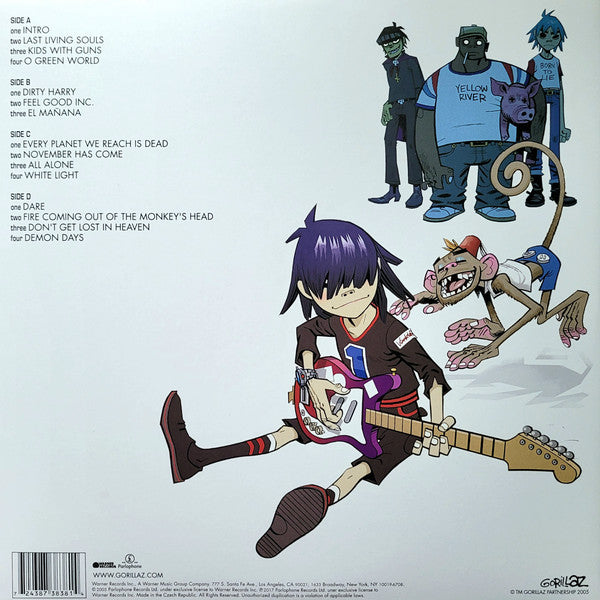 Gorillaz - Demon Days (2xPURPLE VINYL) | Near Mint (NM or M-)
