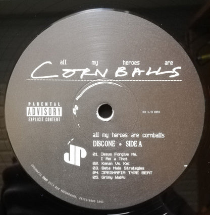 JPEGMAFIA - All My Heroes Are Cornballs (VINYL) | Near Mint (NM or M-) Near Mint (NM)