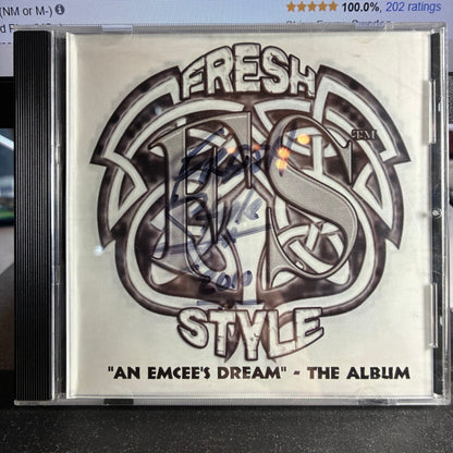 Fresh Style - "An Emcee's Dream" - The Album (SIGNED CD) | Near Mint (NM or M-)