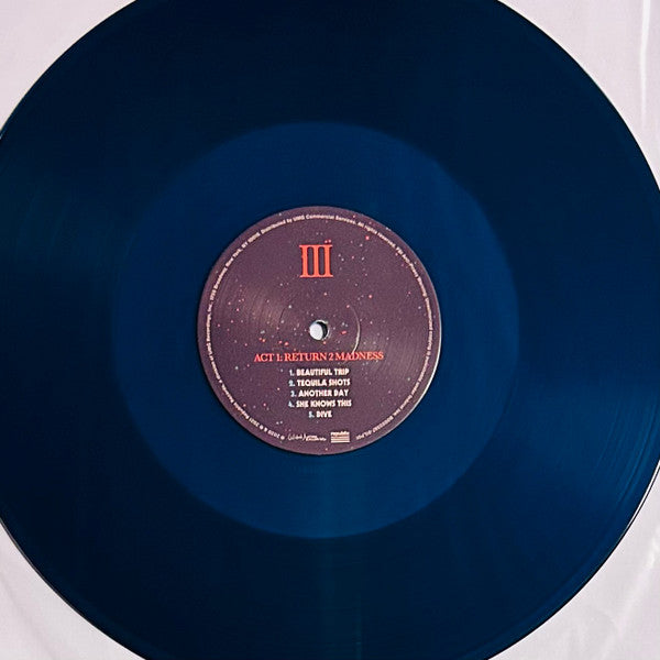 Kid Cudi - Man On The Moon III: The Chosen (TRANSLUCENT SEA BLUE 2xVINYL) | Near Mint (NM) Near Mint (NM)