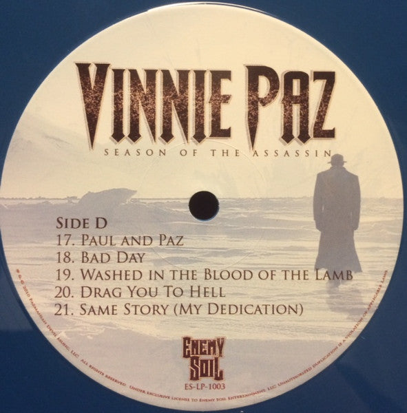 Vinnie Paz - Season Of The Assassin (2XVINYL) | Near Mint (NM or M-) Mint (M)