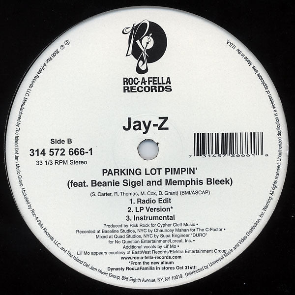 Jay-Z - I Just Wanna Love U (Give It 2 Me) (12" VINYL) | Very Good Plus (VG+) Excellent (EX)