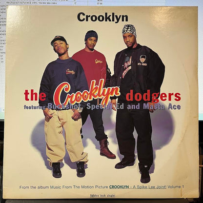 Crooklyn Dodgers - Crooklyn (12" VINYL) | Very Good Plus (VG+) Excellent (EX)