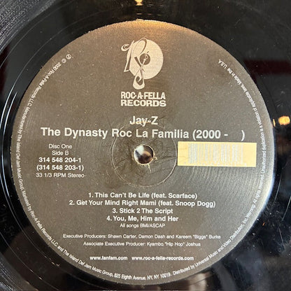 Jay-Z - The Dynasty Roc La Familia (2000- ) (2x VINYL) | Very Good Plus (VG+)