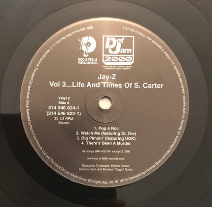 Jay-Z - Vol. 3... Life And Times Of S. Carter (*RECORD 2 ONLY* 12" VINYL) | Very Good Plus (VG+) Generic