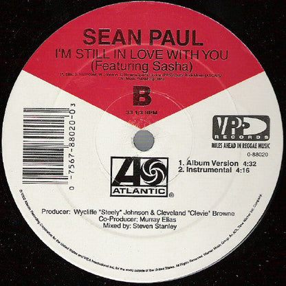 Sean Paul - Get Busy (12" VINYL) | Very Good Plus (VG+) Excellent (EX)