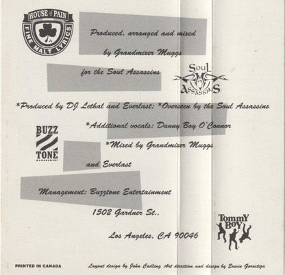House Of Pain - Jump Around & House Of Pain Anthem (CASSETTE) | Very Good (VG) Very Good Plus (VG+)