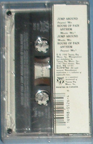 House Of Pain - Jump Around & House Of Pain Anthem (CASSETTE) | Very Good (VG) Very Good Plus (VG+)