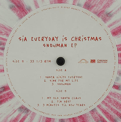 Everyday Is Christmas Snowman EP (COLOR VINYL) |