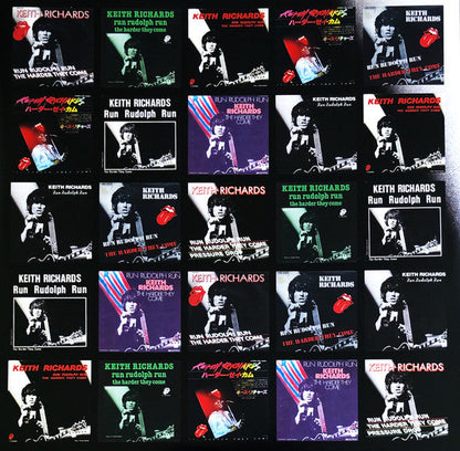 Run Rudolph Run / The Harder They Come / Pressure Drop (Red & Black Splatter Vinyl 12") | Mint (M) Mint (M)