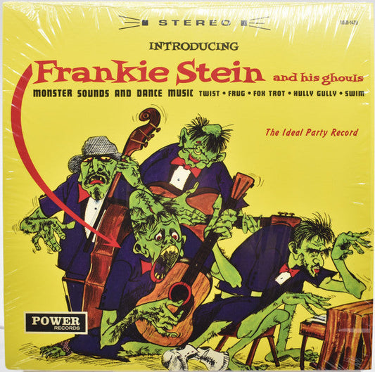 Frankie Stein And His Ghouls - Introducing Frankie Stein And His Ghouls (COKE CLEAR + YELLOW STREAKS VINYL) | Mint (M) Mint (M)