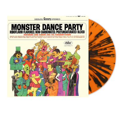 Monster Dance Party (ORANGE & BLACK SPLATTER VINYL) | Mint (M) Mint (M)
