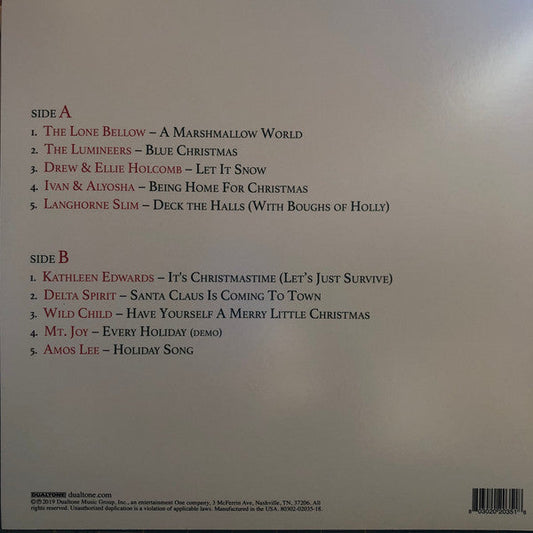 Various - A Dualtone Christmas (RED VINYL) | Mint (M) Mint (M)