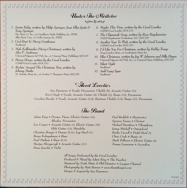 Under The Mistletoe (RED VINYL) | Mint (M) Mint (M)