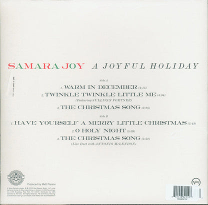 A Joyful Holiday (COLOR VINYL) | Mint (M) Mint (M)