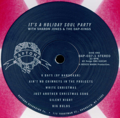 Sharon Jones & The Dap-Kings - It's A Holiday Soul Party (CANDY CANE VINYL)*DISCOUNTED* |