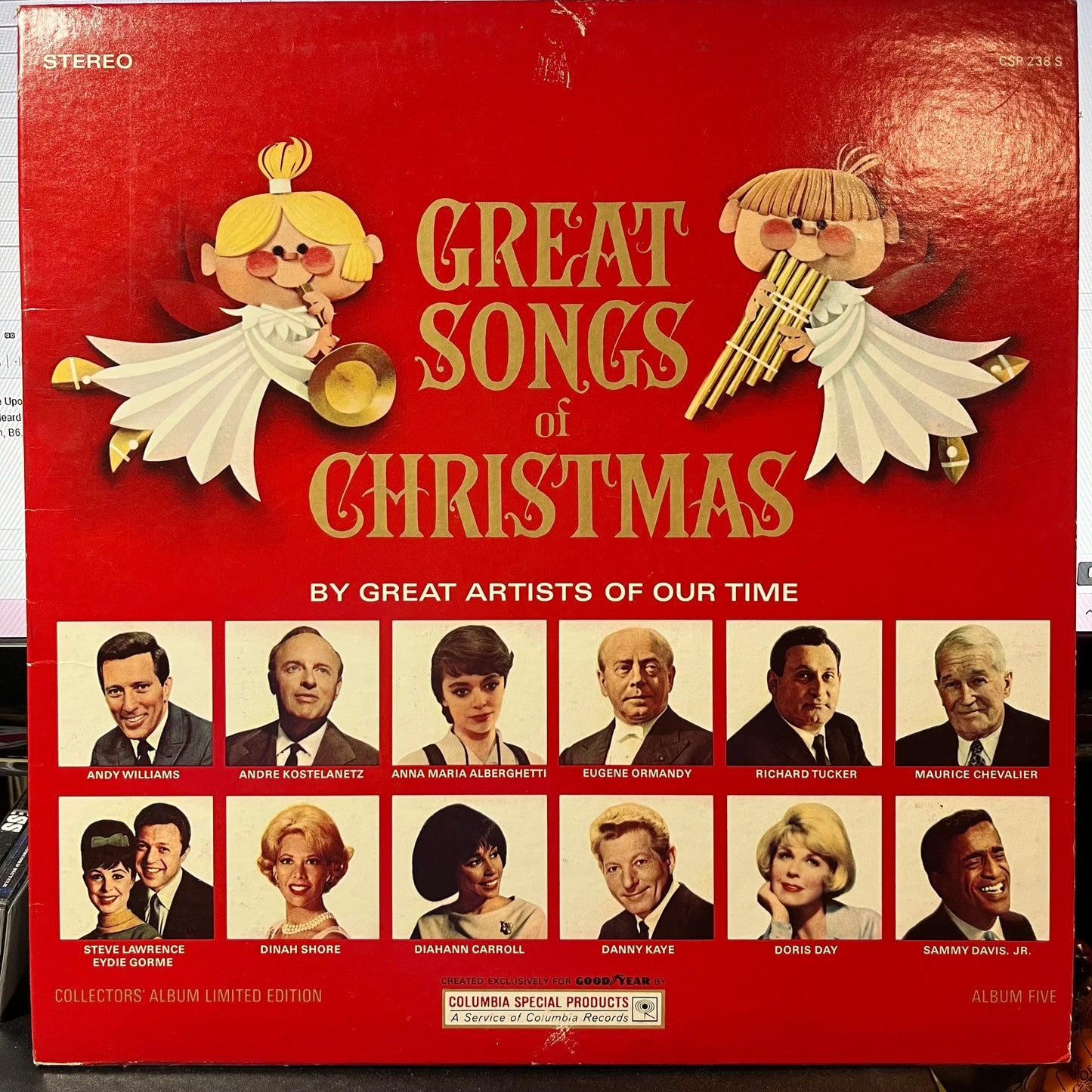 Various - The Great Songs Of Christmas, Album Five (VINYL) | Excellent+ (EX+) Excellent+ (EX+)