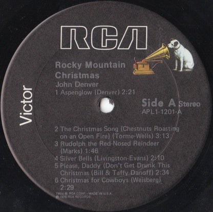 John Denver - Rocky Mountain Christmas (VINYL) | Excellent+ (EX+) Excellent+ (EX+)