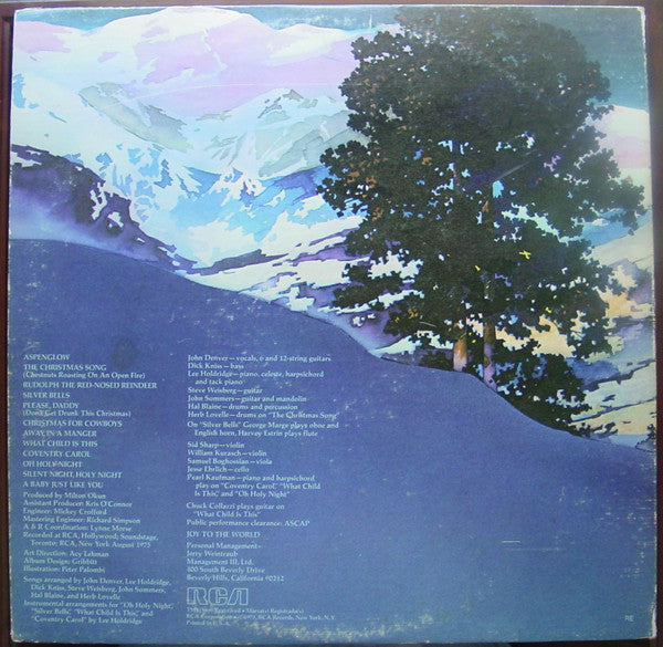 John Denver - Rocky Mountain Christmas (VINYL) | Excellent+ (EX+) Excellent+ (EX+)