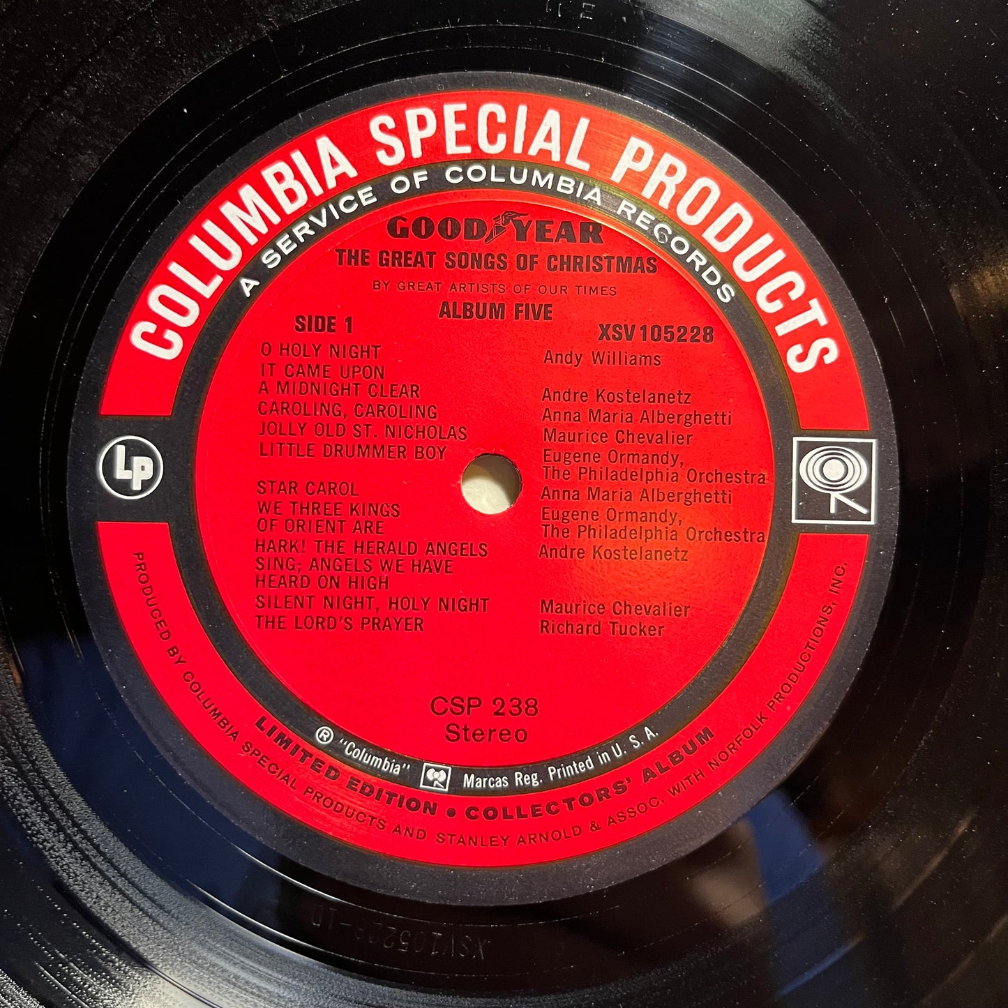 Various - The Great Songs Of Christmas, Album Five (VINYL) | Excellent+ (EX+) Excellent+ (EX+)