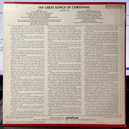 Various - The Great Songs Of Christmas, Album Five (VINYL) | Excellent+ (EX+) Excellent+ (EX+)