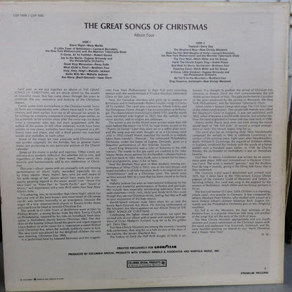 Various - Great Songs Of Christmas (By The Great Artists Of Our Time) (VINYL) | Excellent+ (EX+) Near Mint- (NM-)