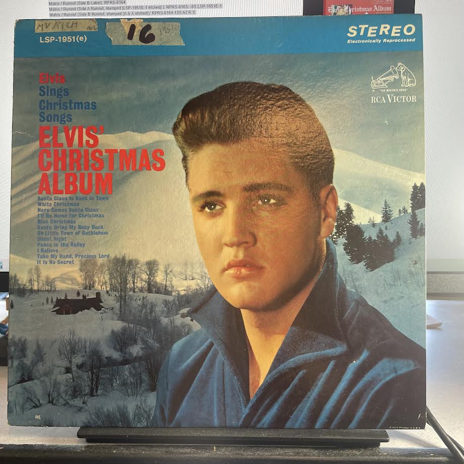 Elvis Presley - Elvis' Christmas Album (VINYL) | Excellent (EX) Very Good Plus (VG+)