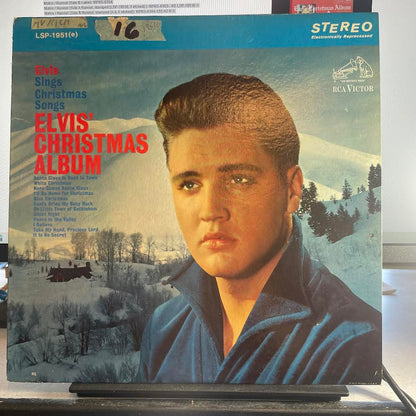 Elvis Presley - Elvis' Christmas Album (VINYL) | Excellent (EX) Very Good Plus (VG+)