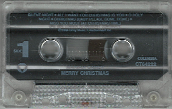 Mariah Carey - Merry Christmas (CASSETTE) | Excellent (EX) Excellent (EX)