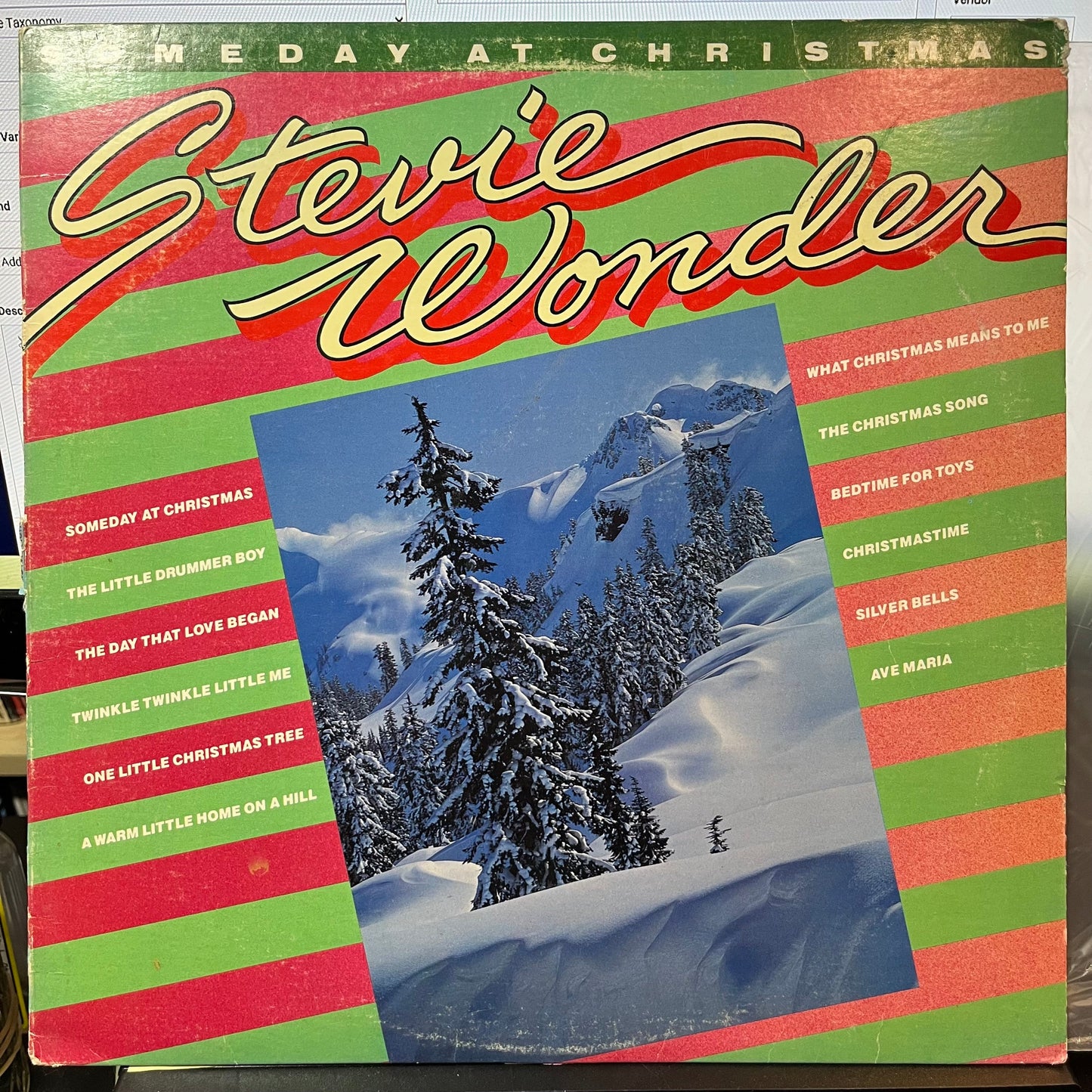 Stevie Wonder - Someday At Christmas (VINYL) | Excellent (EX) Very Good Plus (VG+)