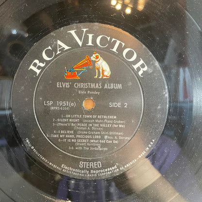 Elvis Presley - Elvis' Christmas Album (VINYL) | Excellent (EX) Very Good Plus (VG+)