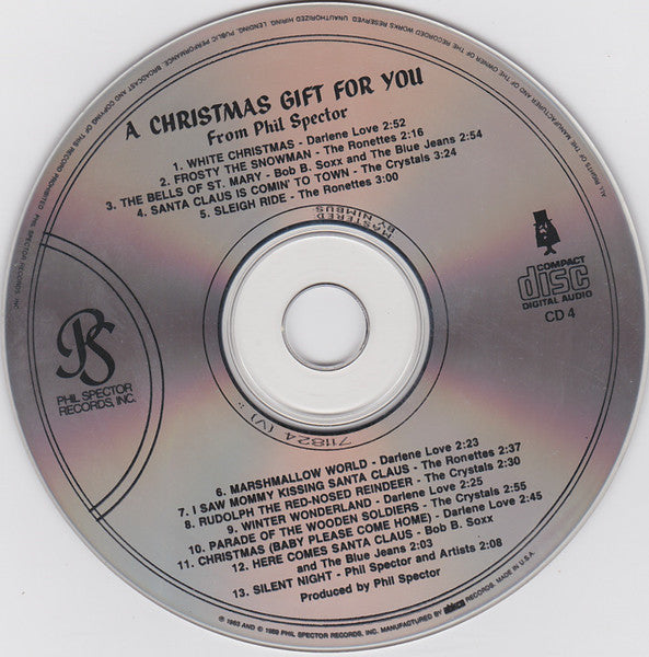 A Christmas Gift For You From Phil Spector (CD) | Excellent (EX) Excellent+ (EX+)
